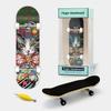Skateboard de dedo transfronterizo nuevo DIY profesional de arce de cinco capas doble punta hacia arriba punta de dedo nuevo creativo mini punta de dedo