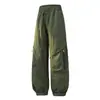 [Pantalones de Paracaidista Originales] Pantalones de trabajo a juego para pareja, mismo estilo que los vendidos en DeWu y Vipshop, pantalones cargo de paracaidista de alta gama, adecuados para todas las estaciones, pantalones de pierna ancha estilo americano