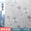 Película para vidrio esmerilado para ventana, adhesivo para vidrio, color transparente opaco, adhesivo para ventana, baño, oficina