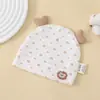 Chapéu de bebê chapéu fetal recém-nascido Four Seasons 0-3 meses bebê meninos e meninas chapéu desossado dos desenhos animados bonito