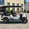 Carrinho de Golfe, Carro Elétrico de Quatro Rodas para Passeios Turísticos, Carro de Recepção de Hotel, Carro de Transferência de Aeroporto, Carro de Passeio Turístico para Campus
