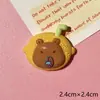 Acessórios de Resina DIY Desenho Animado Joias Fofo Cozimento Couro Cola de Creme Grampo de Cabelo Capa de Celular Fivela de Sapato Chaveiro
