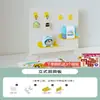Estante de escritorio de tablero perforado de pie, se puede colocar en escritorios de dormitorio, organizador de almacenamiento sin taladro, estante decorativo, soporte de exhibición