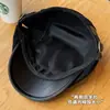 Gorra de estilo británico de periódico japonés, gorra de visera de otoño e invierno estilo old money vintage para mujer, gorra de gamuza tipo pico, gorra de periódico de moda