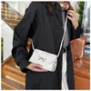 Bolsa de Ombro Feminina com Laço Tridimensional, Bolsa Transversal de Alta Qualidade e Estilosa, Bolsa de Mão Moderna e Versátil para o Dia a Dia