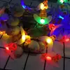 Suministro directo de fábrica comercio electrónico transfronterizo luces de cadena solares LED de abeja luces decorativas para césped y jardín al aire libre