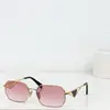 Óculos de Sol de Luxo Designer Europeu e Americano Armação Pequena Tendência Triângulo Masculino Moda Versátil Óculos Retrô Opra53
