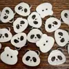Botões de Resina de Panda Tesouro Nacional Fofos Acessórios para Roupas de Bonecas Artesanais Infantis Acessórios Decorativos BJD Botões de Boneca