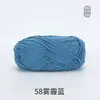 Xuefeier Bola de Lã de Algodão Leite de 5 Fios Não Forma Bolinhas Fio de Algodão Penteado de Cinco Fios Tricotado à Mão para Bebê DIY Boneca Fofa