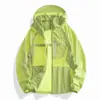 Roupas de proteção solar de seda gelo 2025 para casais verão novo roupas com aba protetora anti-ultravioleta respirável roupas para a pele