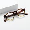 Gafas de montura de titanio puro Tianwei TVR516 con montura de dos colores de carey japonés hecha a mano para hombre y mujer retro