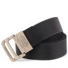 Cinturón de Hebilla de Doble Anillo para Hombre Cinturón de Lona de Nailon Cinturón de Lona Juvenil a la Moda Fabricante Mayorista Mayorista