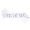 Tirantes para Hombro de Niña Cumpleañera, Cinturones de Etiqueta, Tirantes de Decoración para Fiesta de Cumpleaños de Moda, de Venta Caliente Europea y Americana