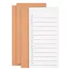 Caderno de Couro Retro Simples Diário Portátil Bloco de Notas Bloco de Anotações para Estudante Planejador de Horário