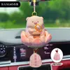 Serie Original 'Planta Queriendo Hacer Fortuna' Adornos Pequeños Dibujos Animados Creativos Oficina Hogar Escritorio Muñeco Inspirador Decoraciones para Coche