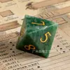 Juego de Mesa Dungeons & Dragons Dados 7 Piezas set Juego Agitar Multifaceta DND RPG Dados de Piedra Africana Natural