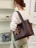Bolsa de Gran Capacidad Transfronteriza para Mujer 2026 Invierno Nuevo Estilo Moda Versátil para Viajes Diarios Bolso de Hombro Único Textura de Alta Calidad Bolso Tote