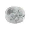 Piedra Cruda de Cristal Natural Lámina de Ágata Piedra de Energía Lámina Conformada Oficina Ovalada Piedra para Aliviar la Preocupación Chip de Agua Al Por Mayor