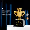 Mini troféus de cristal personalizados para crianças do jardim de infância, ensino fundamental e adolescentes, mini medalhas de desenho animado para competições