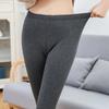 Leggings Modales Ropa Exterior para Mujer Otoño e Invierno Terciopelo Grueso Talla Extra Grande Nueve Puntos Cintura Alta Adelgazantes Cálidos
