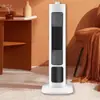 Aquecedor para Uso Doméstico, Aquecedor Elétrico Ventilador com Grande Fluxo de Ar, Aquecedor Elétrico Vertical Oscilante, Presente para Compra em Grupo, Fabricante Transfronteiriço