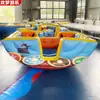 Accesorios inflables moldeados al aire: Túnel de arcoíris, puente de arcoíris, escalera triangular, pirámide, entrenamiento de juego inteligente para padres e hijos