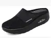 Zapatillas de verano coreanas de media punta zapatos blancos para mujer sin tacón slip-on zapatos para mujer zapatos perezosos talla grande zapatos planos
