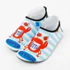 Zapatos de Playa para Niños Transfronterizos, Antideslizantes de Suela Blanda Estampados para Exteriores Acuáticos, Calcetines para Pisos de Deportes Interiores, Secado Rápido