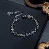 Pulsera de Zirconia Trenzada Cruzada para Hombre, Moderna, a la Moda, Joyería de Mano de Lujo Ligero para Mujer, de Gama Alta, Diseño Versátil