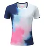 Nuevos Uniformes de Entrenamiento para Competición de Tenis de Mesa y Bádminton Deportivos y de Ocio al Aire Libre Transfronterizos para Hombres y Mujeres, Tops Individuales para Adultos con Logo Personalizado