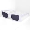 Gafas de Montura Completa Lisas de Nueva Personalidad 2024 Gafas Planas de Moda Irregulares para Hombres y Mujeres con 182 2202