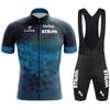 2022 Comercio Electrónico Transfronterizo Strava Tour de Francia Maillot de Ciclismo de Manga Corta Traje Transpirable que Absorbe la Humedad Maillot de Ciclismo para Eventos