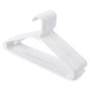 Amazon Perchas de Plástico Redondas Estilo Americano, Engrosadas y Reforzadas, Perchas para el Hogar, No Marcan, Anti-Marcas en los Hombros, Tendedero