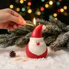 Molde de Silicona Yumeyi Transfronterizo de Papá Noel y Reno 3D, Molde de Velas Aromáticas y Yeso Navideño de Dibujos Animados