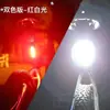 Luz Trasera para Bicicleta Recargable por USB, Luz Trasera Cob de Alta Luminosidad, Luz Trasera para Bicicleta de Montaña, Equipo de Luz de Advertencia para Bicicleta