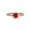 TikTok Venta Caliente Princesa III Huevo de Paloma Deluxe 5 quilates 3 Quilates Anillo de Diamante de Simulación para Mujer