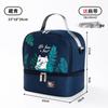 Bolsa de Mamá Gran Capacidad Bolsa para Mamá y Bebé Multifuncional Lonchera Bolsa Térmica Bolsa de Mamá Bolso de Mano de Dibujos Animados Bolsa de Almacenamiento de Leche de Doble Capa
