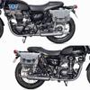 Muscle car Lobo adecuado para Kawasaki W800 alforja alforja retro caja lateral modificación bolsa para casco cinturón impermeable liberación rápida especial