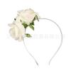 Amazon mais vendida simples e elegante faixa de cabeça de flores europeia e americana para casamento, festa de Halloween, atacado
