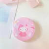 Estilo Japonés Linda Kuromi Chica Corazón Cinta Métrica Cinta Métrica Redonda Portátil Cinta Métrica Telescópica Automática Cinta Métrica Suave