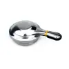 Estufa de Alcohol Portátil para Exteriores Mini Estufa de Alcohol de Acero Inoxidable Queso Fuego Pequeño Olla Seca Herramienta de Calentamiento Aislamiento para Picnic