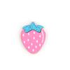 Ouro em pó acessórios diy cartoon frutas crianças hairpin elástico broche material bonito telefone caso patch
