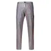 Comercio Exterior Talla Europea de Hombre Bronceado Noche Fresca Casual Moda Masculina Hip Hop Pantalones de Hombre ZT-K05