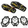 Crampones para Hielo para Exteriores 23 Dientes Cubiertas Antideslizantes para Zapatos Zapatos con Picos Cubiertas Antideslizantes para Zapatos para Nieve Suelas Antideslizantes para Zapatos Cadenas Antideslizantes