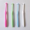 Cepillo interdental de punta puntiaguda con cabezal único para corrección de ortodoncia, limpieza especial de surcos y alvéolos de muelas del juicio, cepillo de dientes interdental para ortodoncia, limpieza periodontal.