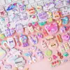 Pegatinas de Burbujas Estéreo 3D Personalizadas con Dibujos Animados Lindos y Creativos para Niños, Pegatinas Educativas de Vestir