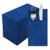 Servilletas libres de polvo transfronterizas de Amazon, juegos de cubiertos plegables desechables estilo occidental para fiestas, venta al por mayor directa de fábrica y pedidos personalizados disponibles