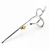 Tijeras para el cabello de 6.0 pulgadas tijeras planas tijeras de entresacar tijeras finas mango de tubo