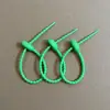 Organizador Bobinador de Cable de Rana de 120 mm Sujetacables Accesorios para Equipaje Ropa Hoja Acrílica Cordón Hebilla de TPR Silicona