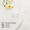 Dibujos Animados Lindos Huecos Gato Kt Accesorios de Aleación Pulsera DIY Accesorios para Collar Cadena de Teléfono Móvil Materiales Hechos a Mano para Niños
